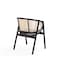 Manhattan Comfort Versailles Armchair in Black and Natural Cane ACCA02-BK - alternate 9